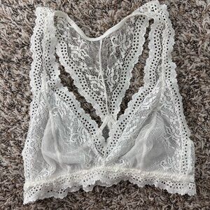 Eberjey Delicate Lace Bralette - Cream